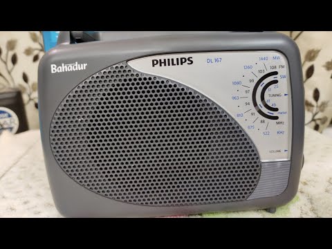 Philips Portable FM Radio : Unboxing and Live