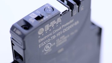 E-T-A ESX10-T Electronic Circuit Protectors Increase Machine Uptime — Allied