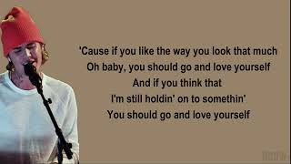 Justin Bieber - Love Yourself (Lyrics)