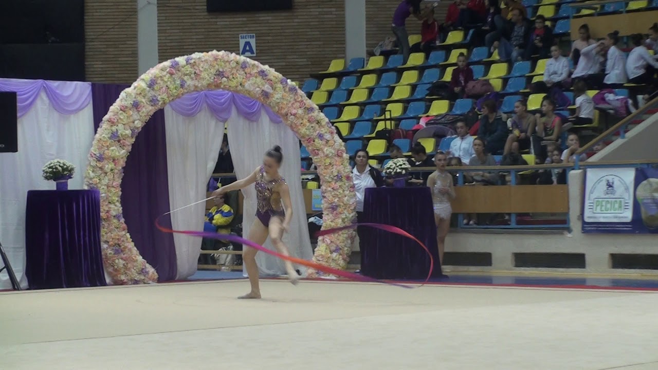Maria Ciocoi Clubul Speranta Chisinau MDA Ribbon Juniors Level A ...