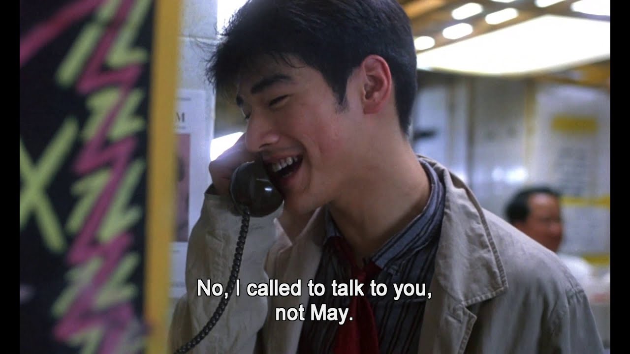 Chungking Express (1994) - The Telephone Teaser - YouTube