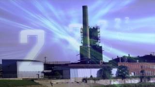 smoke stack implosion