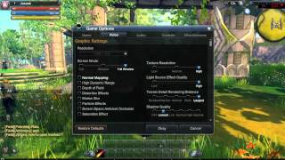 Raiderz (Beta Closed) Gameplay Pc Nvidia GeForce GT 520M (512mb)