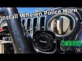 How To | Installing a Police Horn in my Jeep (Whelen Airhorn Plus with Public Address Function)