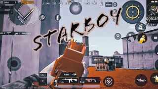 Pubg mobile Montage | 4 finger + full gyro | STARBOY - Damon