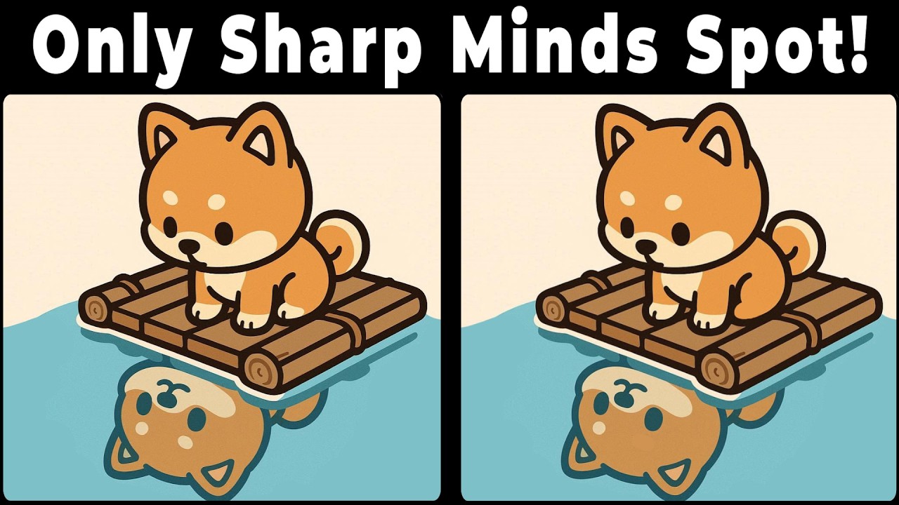 [Spot The Difference] Visual Skill Check! Only Sharp Minds Spot! - YouTube