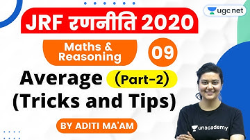 JRF Ranniti 2020 | Maths & Reasoning by Aditi Ma