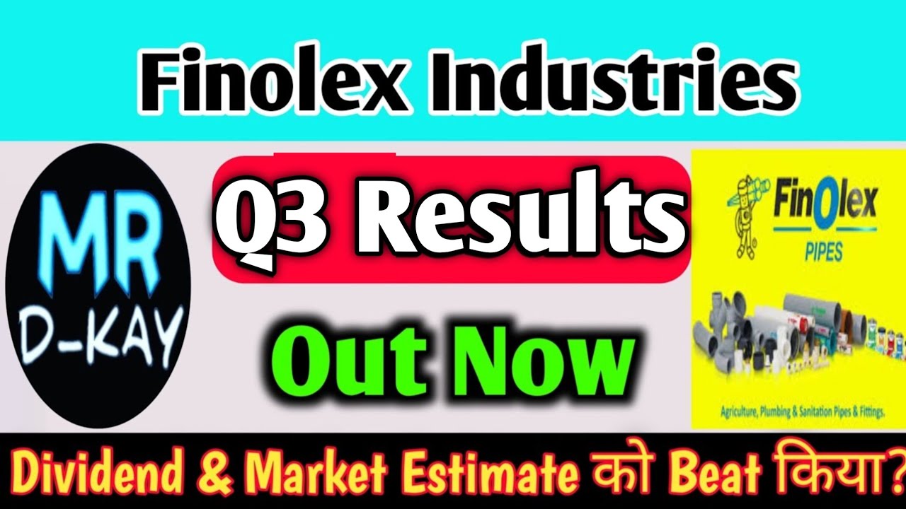 Finolex Industries ltd Share price 🔥 finolex industries Q3 results 2026 | Finolex Industries Share