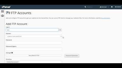 Learn How to Manage ftp accounts in cPanel in 2 mins!