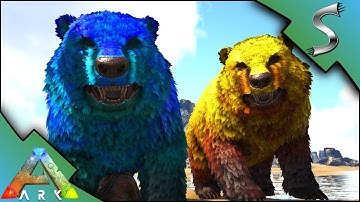 ARK DIREBEAR MUTATIONS! BREEDING FOR MUTANT DIREBEAR! - Ark: Mutation Factory