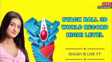 Stack Ball 3d Highest Score Challange Live Stream Gameplay #stackball #shortstream