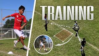 INSIDE TRAINING: Midfield Maestros 🎩, Scanning & Passing Drills | Footballnet Academy