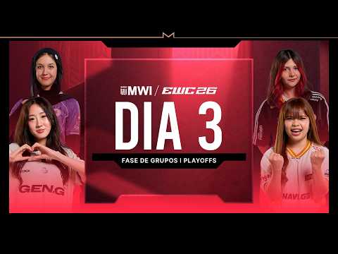 🔴 AO VIVO | DIA 3 | MLBB MWI no EWC26 | Fase de Grupos + Fase Eliminatória | (PT)