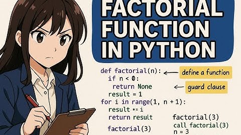 Finding Factorial of any number using PYTHON
