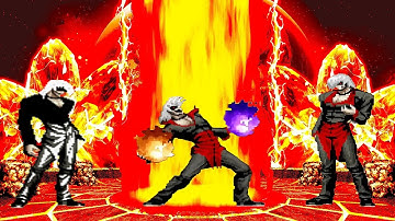 [KOF MUGEN] [1VS2] DEVOURER ELEMENT VS DEVOURER ELEMENT V2 & DEVOUBLACK.E.CD [REQUEST MATCH]