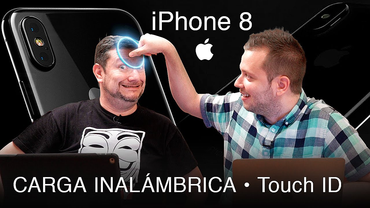 Así sería el iPhone 8 con carga inalámbrica y Touch ID en el frontal 