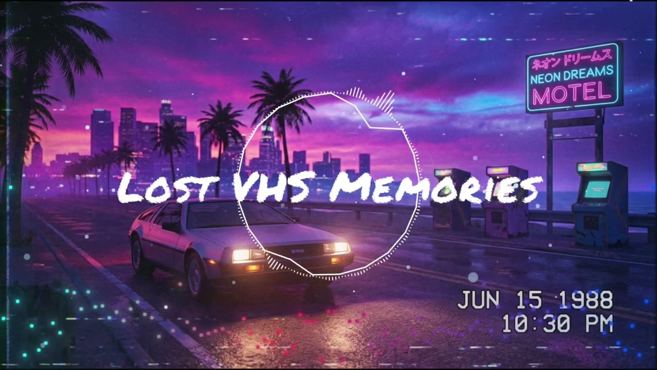 Lost VHS Memories | Nostalgic Vaporwave Synthwave for Relaxation
