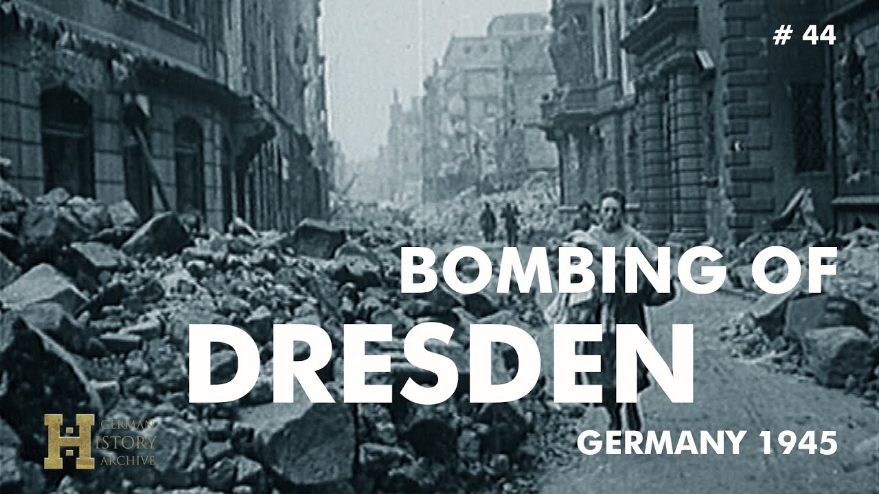 Germany 1945 Bombing Of Dresden Us Army Air Force Royal Air Force 13 15 02 1945 Youtube