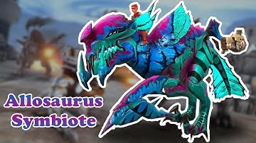 UNLOCKING ALLOSAURUS SYMBIOTE !!!!! ||JURASSIC MONSTER WORLD ||