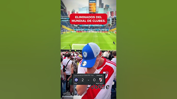 RIVER ELIMINADO DEL MUNDIAL DE CLUBES