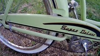 vintage bike vintage bicycle monark balloon tire bike super deluxe