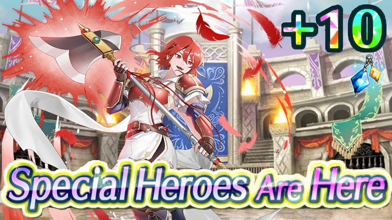 THE DRAGOON PRINCESS'S MIGHT!!!!!!: + 10 Pegasus Minerva Showcase Fire Emblem Heroes