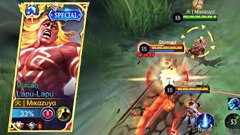 WTF DAMAGE!! | BEST LAPU - LAPU BUILD 2023 FOR ONE SHOT  | MLBB