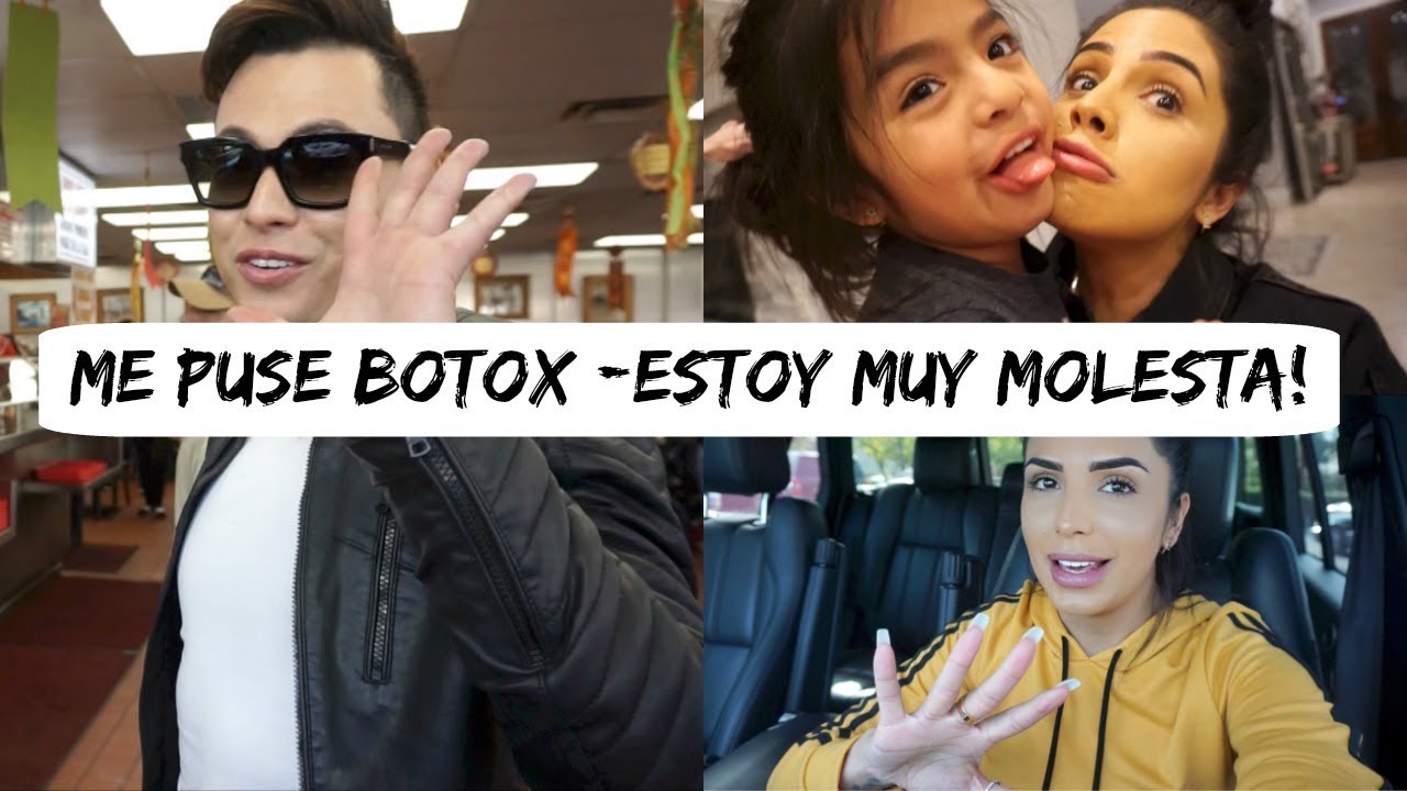 ME PUSE BOTOX Y ESTOY MUY MOLESTA!! - Vlogs diarios - YouTube Me Puse Botox Y Se Me Hincho