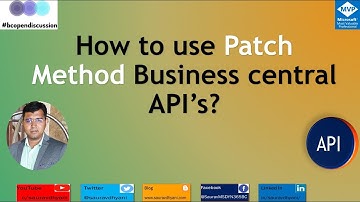 PATCH Method in MS Dynamics 365 Business Central API