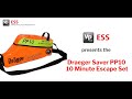 Draeger pp10  10 minute escape set  vp ess