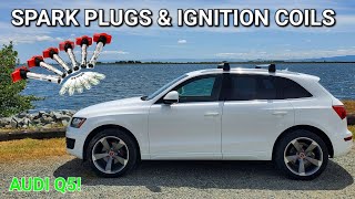 SPARK PLUGS & IGNITION COILS REPLACEMENT on my 2010 Audi Q5 3.2L V6 FSI Quattro!