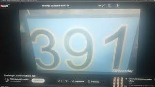 Challenge Countdown From 436