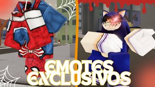 TODOS OS EMOTES EXCLUSIVOS DO HALLOWEEN DO JUJUTSU SHENANIGANS