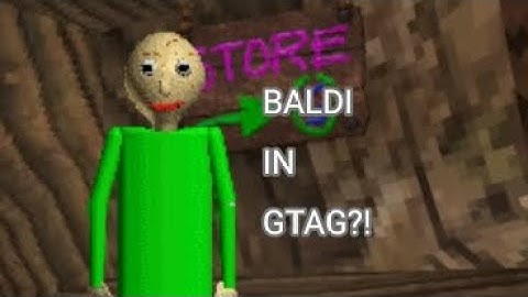 Trolling as BALDI from Baldis basics in gorilla tag!