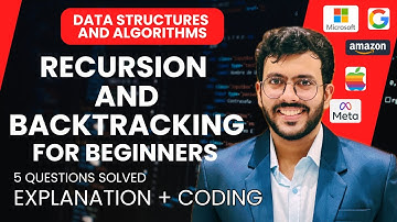 Recursion for Beginners: Understanding and Solving Problems | Coding Interviews - DSA