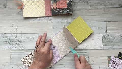 Easy mini album, only for beginners, no binding!!!