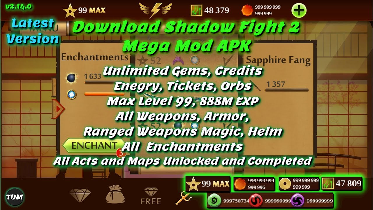 Shadow Fight 2 MOD APK Download for Android Free