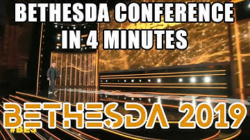 E3 2019 | BETHESDA CONFERENCE IN A NUTSHELL