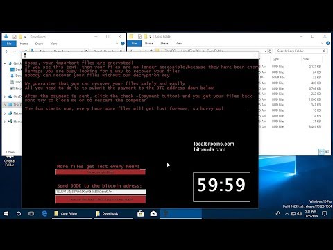 AppCheck Anti-Ransomware : Jigsaw Ransomware (.bud) Block Video