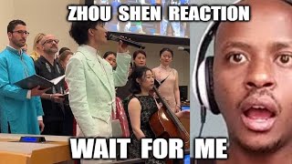 ZHOU SHEN REACTION | 《等着我Wait For Me》联合国中文日内场前排饭拍UN Chinese Language Day