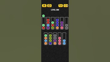 Ball sort puzzle level 260 || mobile game ||