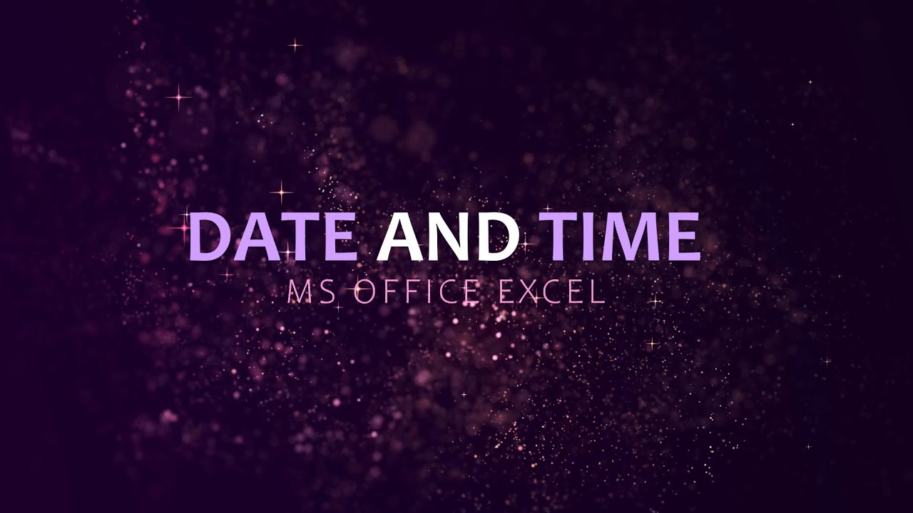 date-time-formula-in-ms-office-excel-in-hindi-by-manish-sir-l13