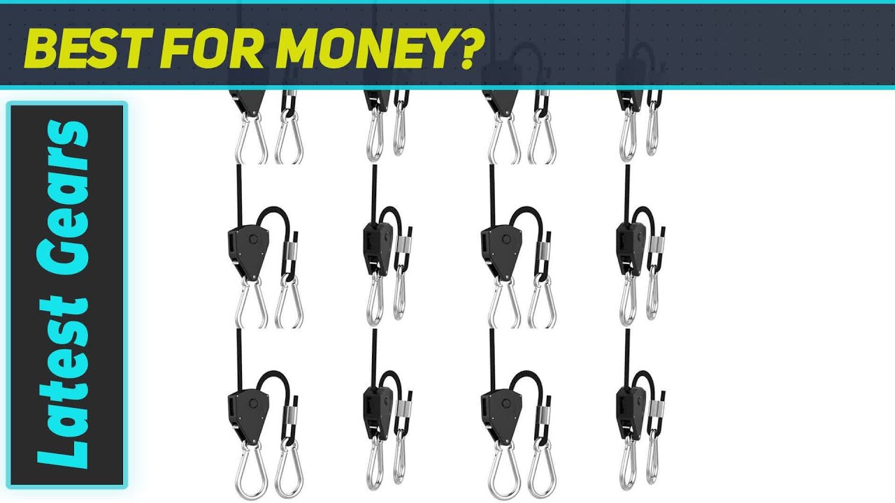 reviewHeavy Duty Adjustable Rope Hanger - Best Choice for Grow Light Fixtures!