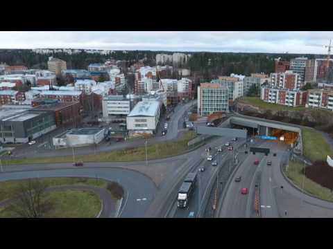 Espoon Leppävaaran uimahallin koekäyttö. 