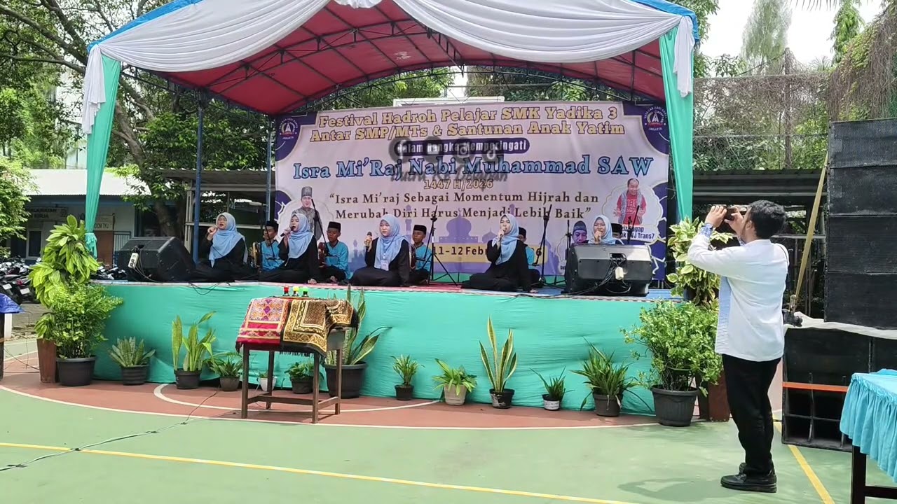 MTS TAHDZIBUN NUFUS - LOMBA HADROH TINGKAT SMP/MTS DI SMK YADIKA 3 KALIDERES