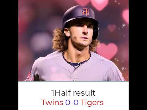 Minnesota Twins Vs Detroit Tigers 8 10 2023 Whole Result Twins 0 3 Tigers 