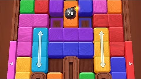 Wood Away Block Jam Level 277 Game Walkthrough Solution