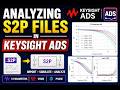 How to Analyze s2p Files in Keysight ADS
