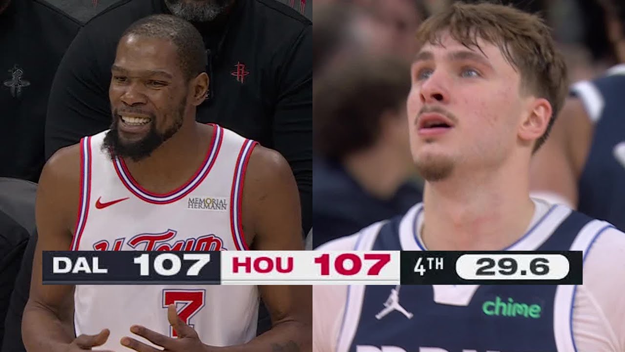 Final 5:27 CRAZY ENDING in Dallas-Houston Showdown | January 31, 2026