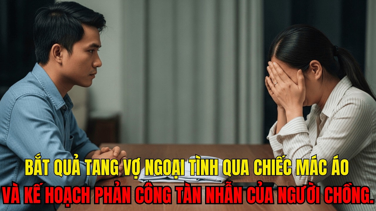 Bắt Quả Tang VỢ NGOẠI TÌNH Qua Chiếc Mác Áo Và Kế Hoạch Phản Công Tàn Nhẫn Của Người Chồng.